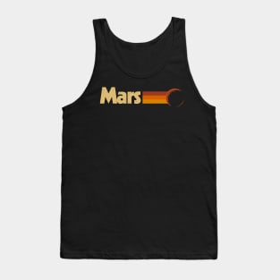 Mars Vintage Space Red Planet Tank Top